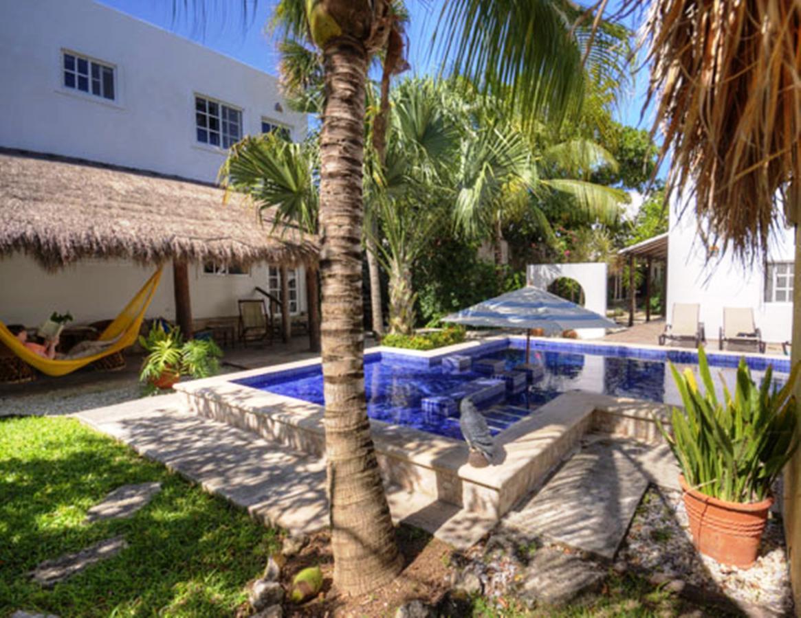 Villa Escondida Guest House Cozumel Downtown Bagian luar foto